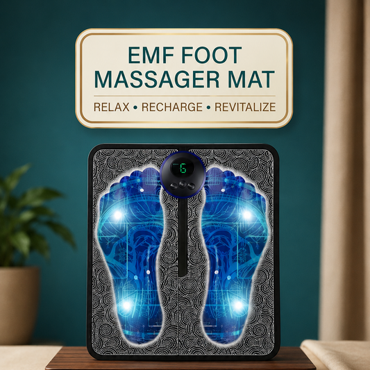 EMS Foot Massager Mat for Pain Relief & Circulation