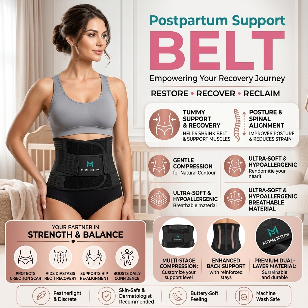 Post Pregnancy Support Belt for New Moms