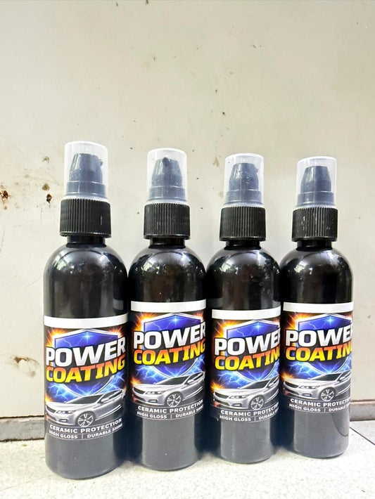 Advanced Nano Ceramic Coating Spray for Cars & Bikes - High Gloss & Water Repellent (Super Saver Pack of 4)